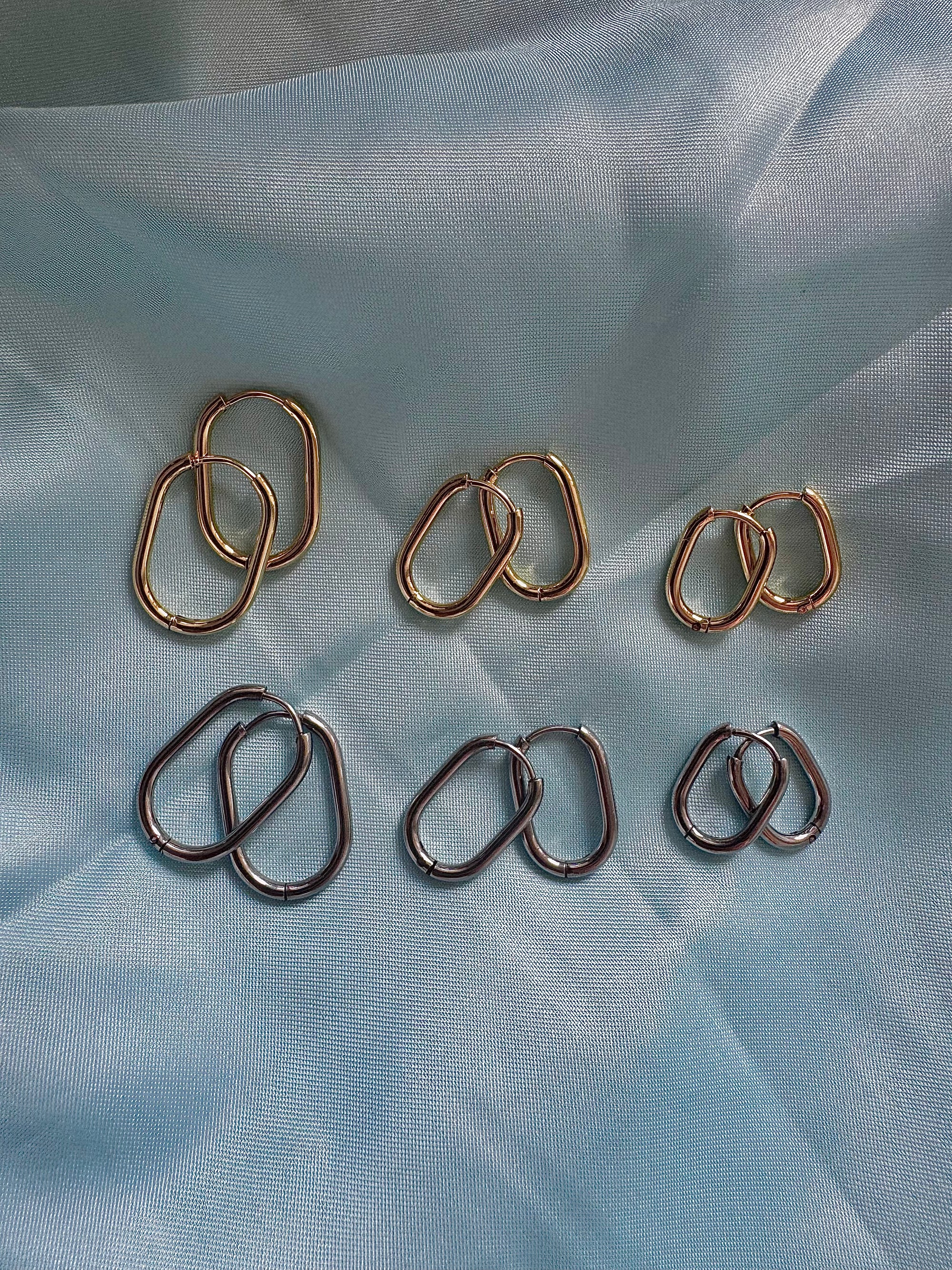 Boucles d'oreilles - Rectangles