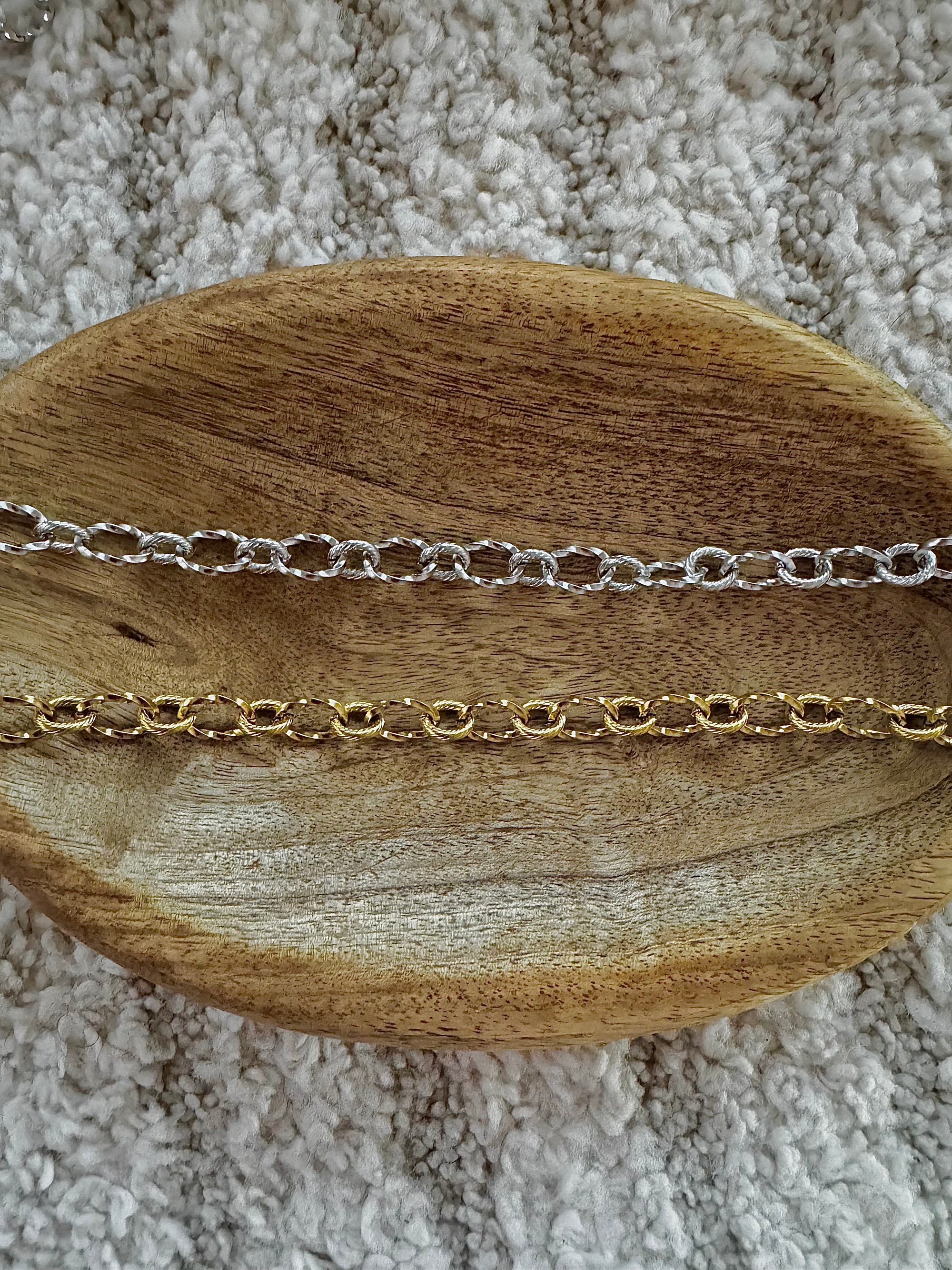 Chaîne pour Colliers Interchangeables (sans breloques)