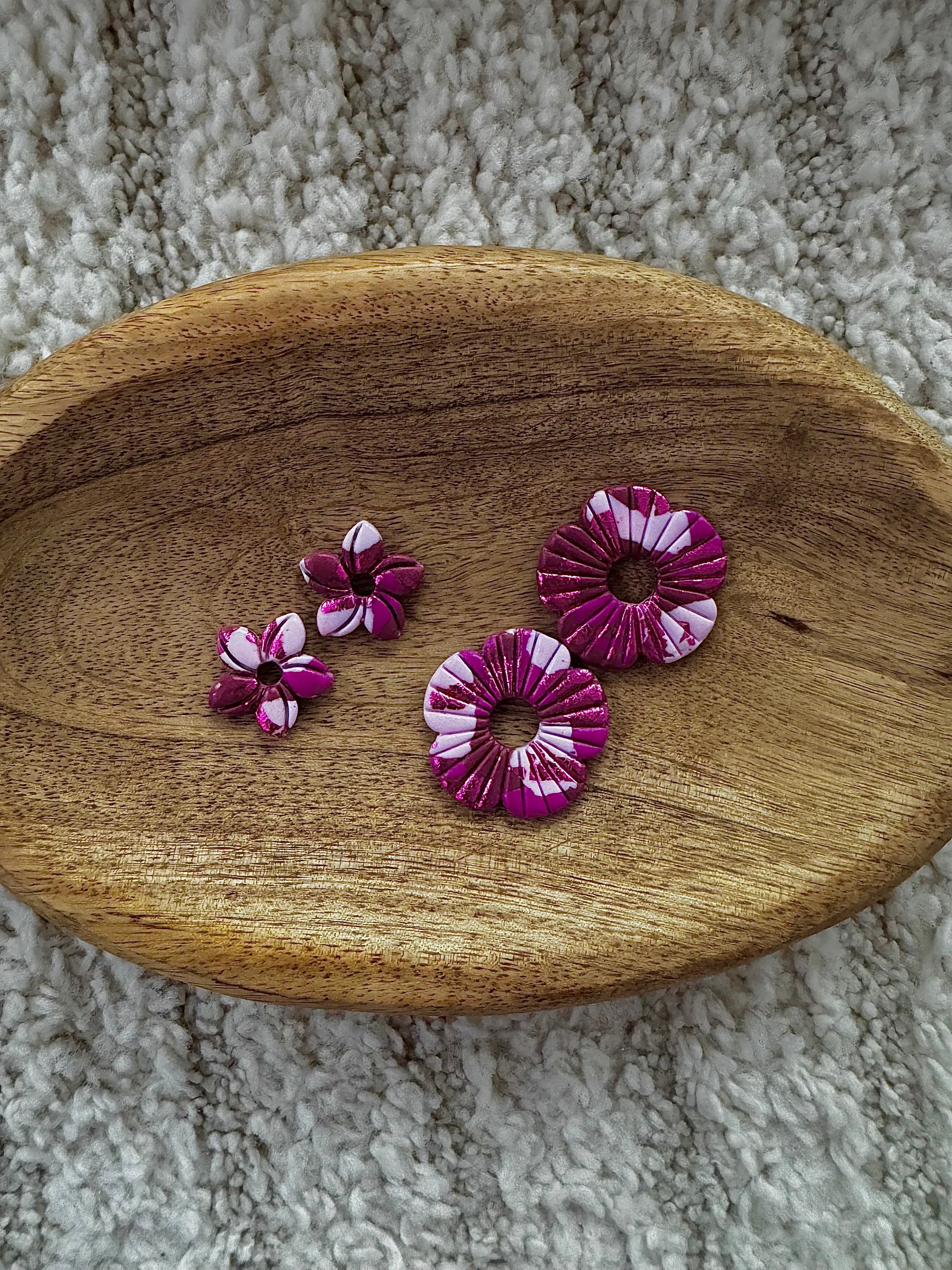 Pampilles - Nuances de Rose (sans créoles)