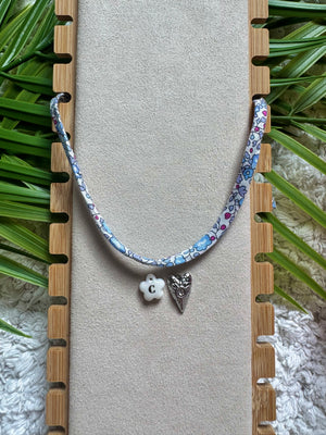 Collier Liberty Argent - Personnalisable 🩶