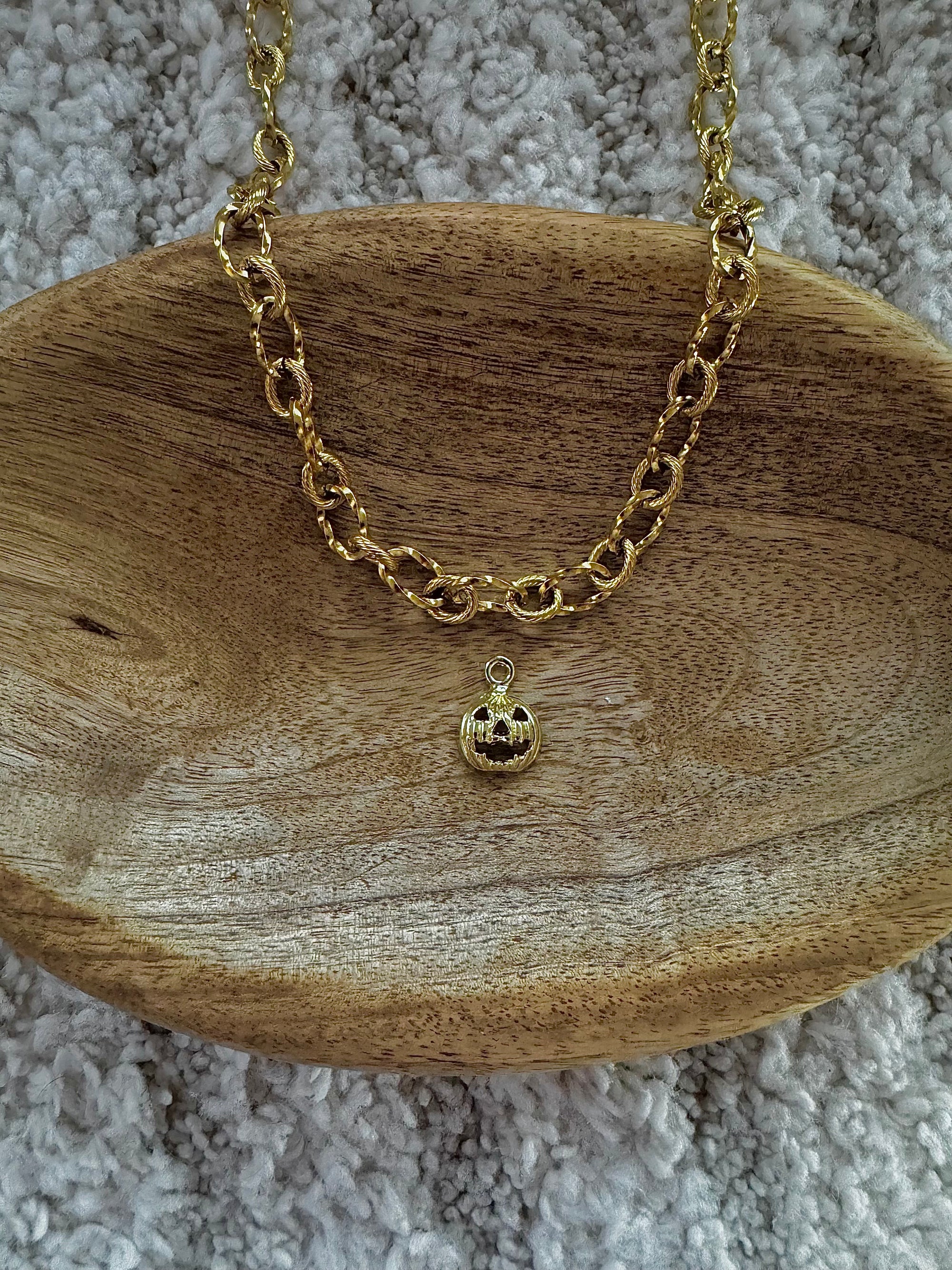 Breloques Interchangeables - Citrouille Halloween