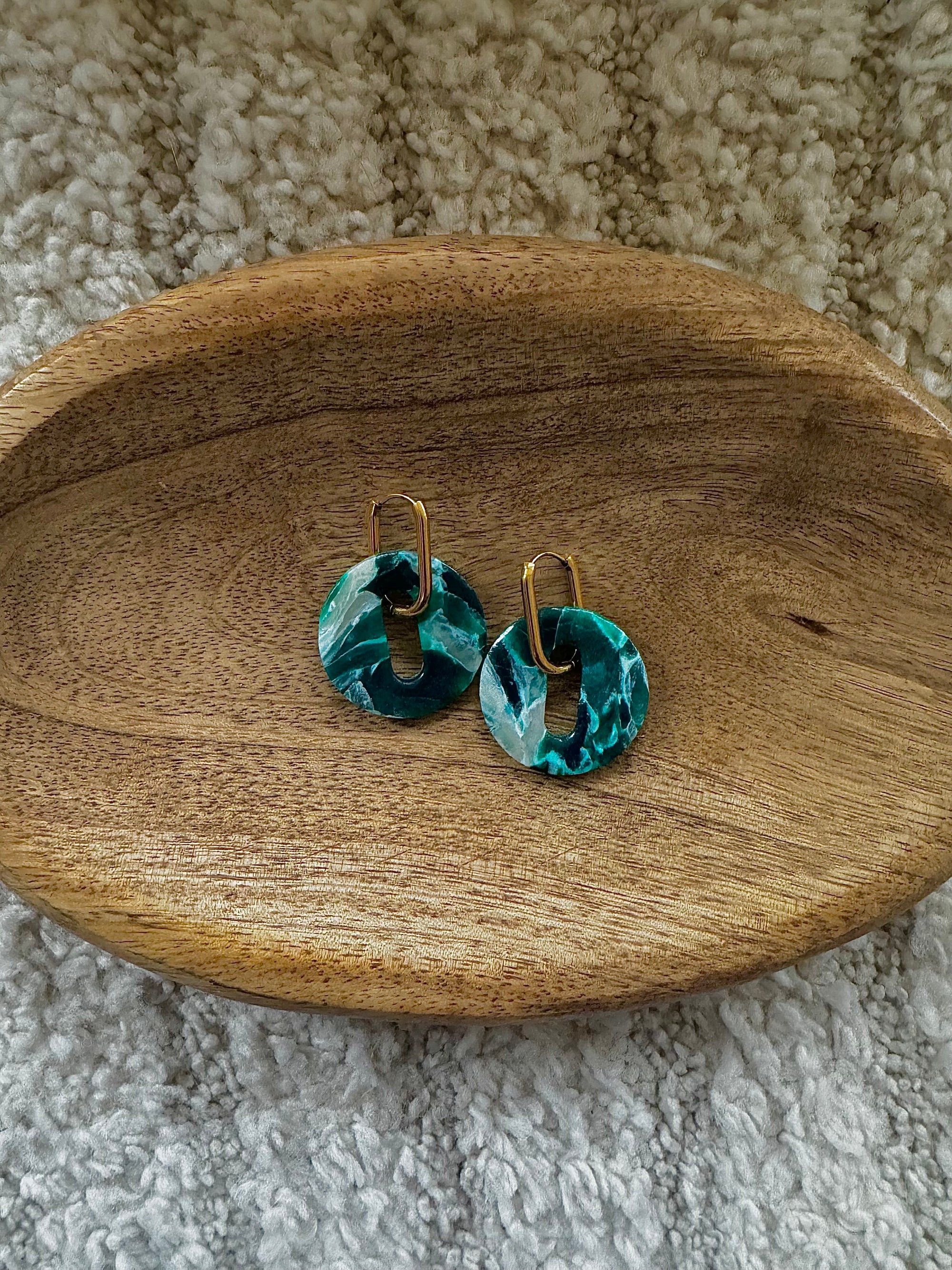 Pampilles - Émeraude (sans créoles)