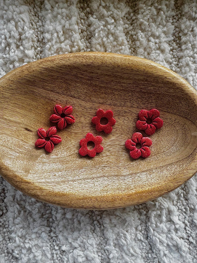 Pampilles - Rouges pailletées (sans créoles)