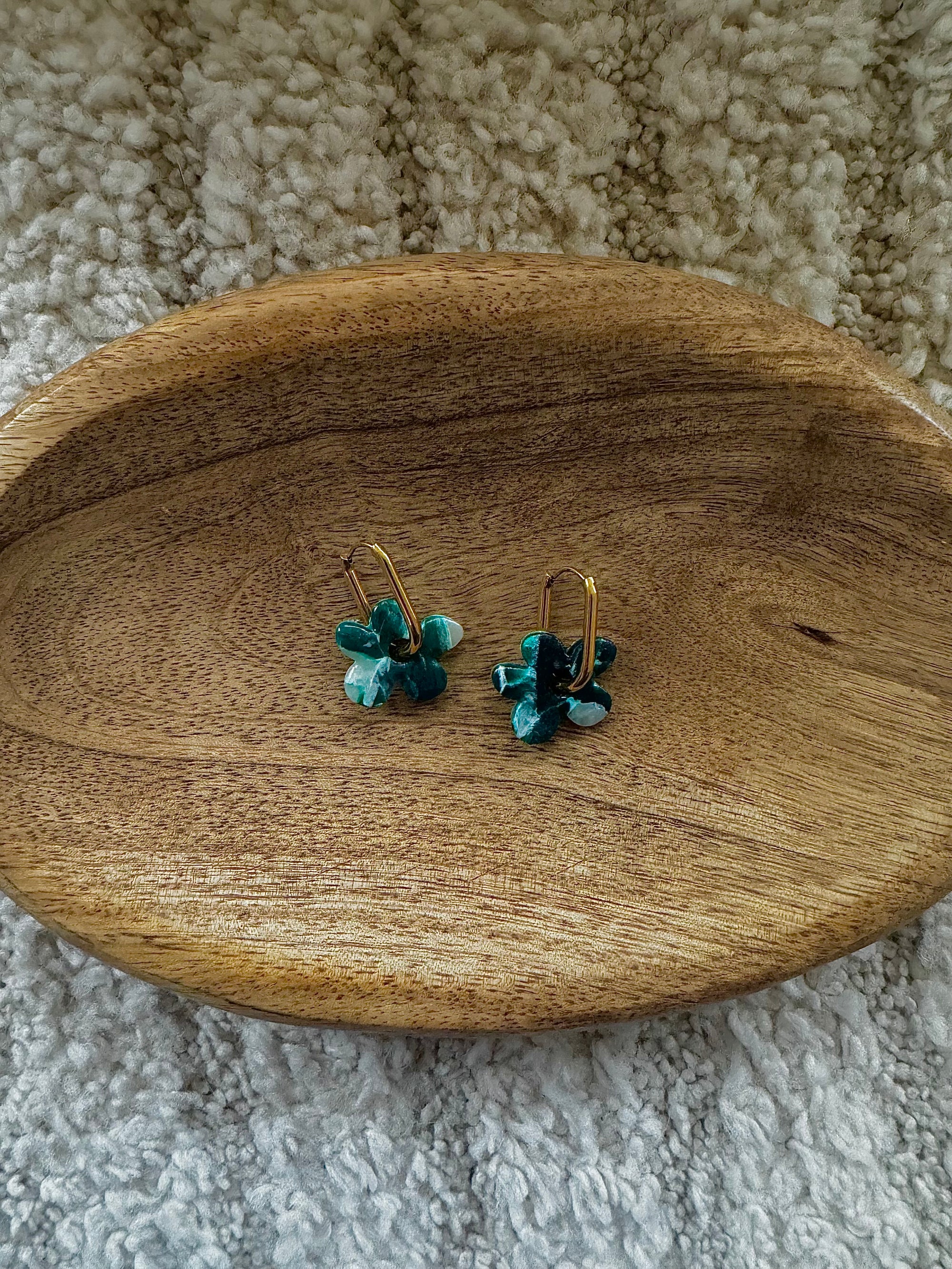 Pampilles - Émeraude (sans créoles)