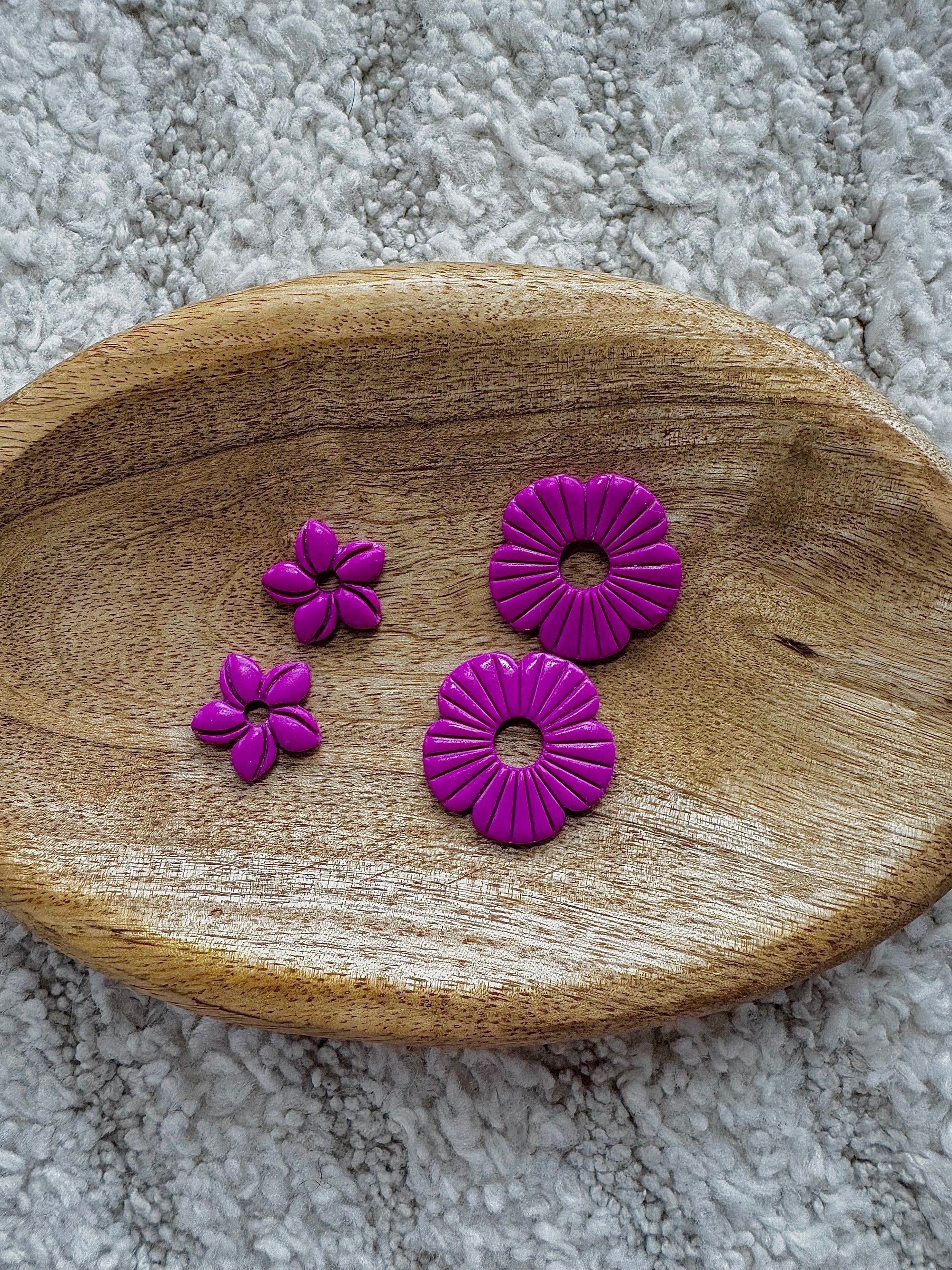 Pampilles - Magenta (sans créoles)