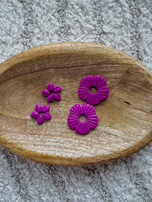 Pampilles - Magenta (sans créoles)