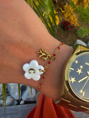 Bracelet Bloomy Or - À personnaliser