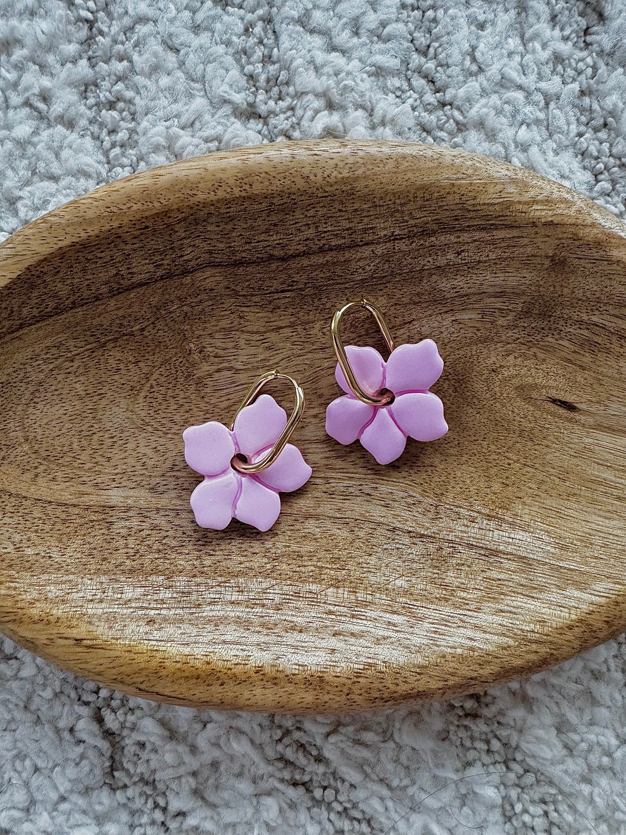 Pampilles - Rose pâle (sans créoles)