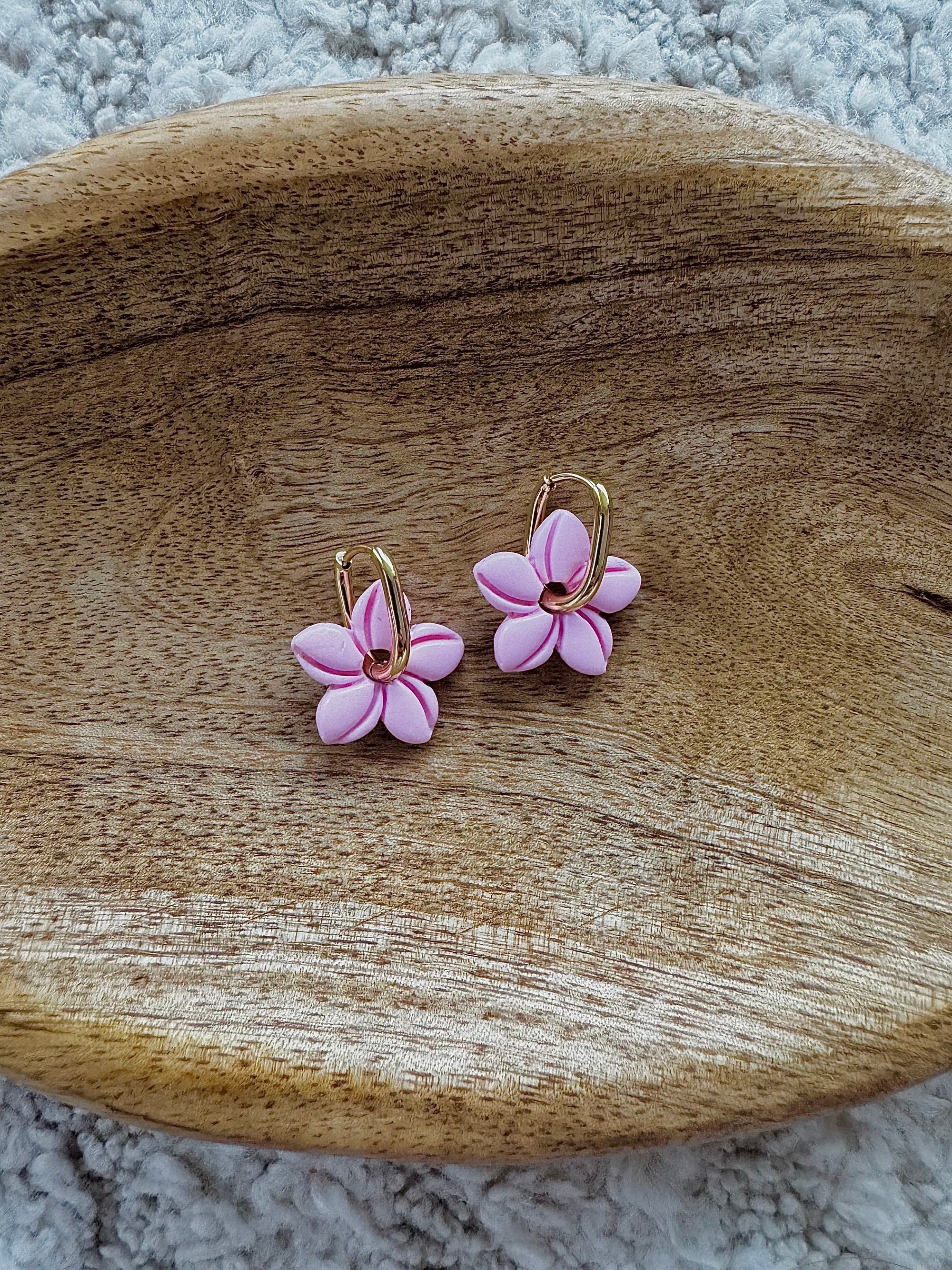 Pampilles - Rose pâle (sans créoles)