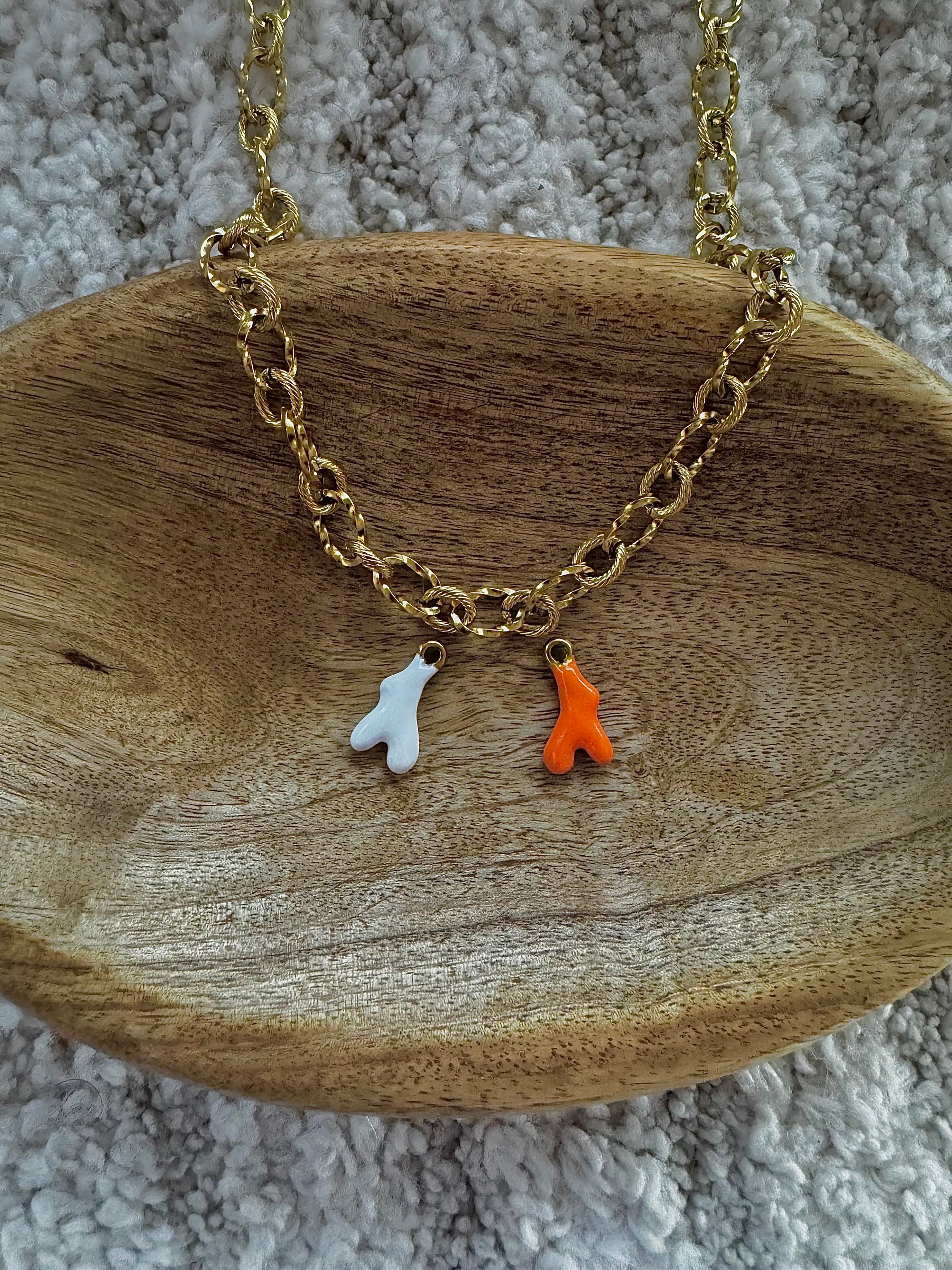 Breloques interchangeables - Coraux