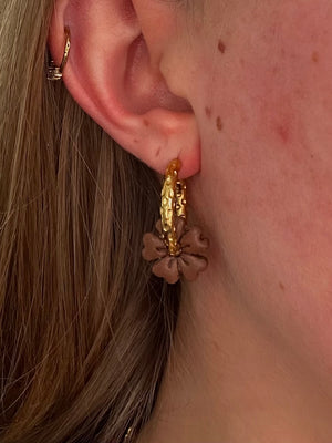 Pampilles Mimi - Marron (sans créoles)