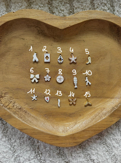 Charms Interchangeables - Blanc
