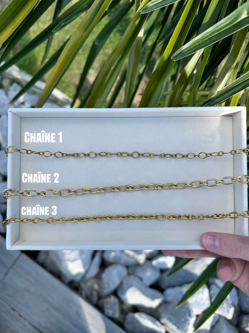 Collier (chaîne et cordon) à personnaliser avec charms ⭐️