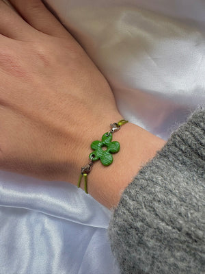 Pampille Bracelets Interchangeables - Vert sapin, avec effet (sans cordons)