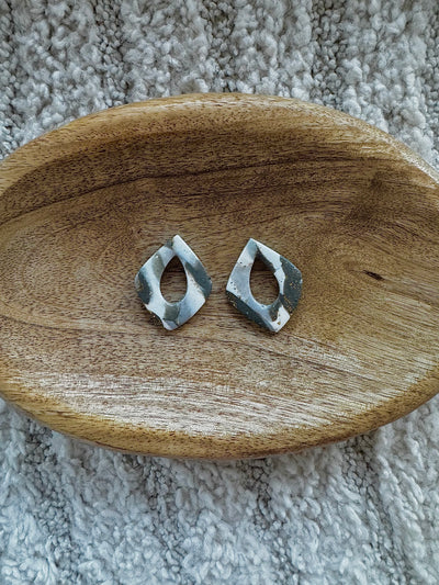 Pampilles - Nuances de Gris et Blancs (sans créoles)