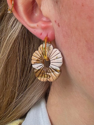 Pampilles Avelia - Marron (sans créoles)