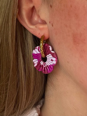 Pampilles Avélia - Nuances de Rose (sans créoles)