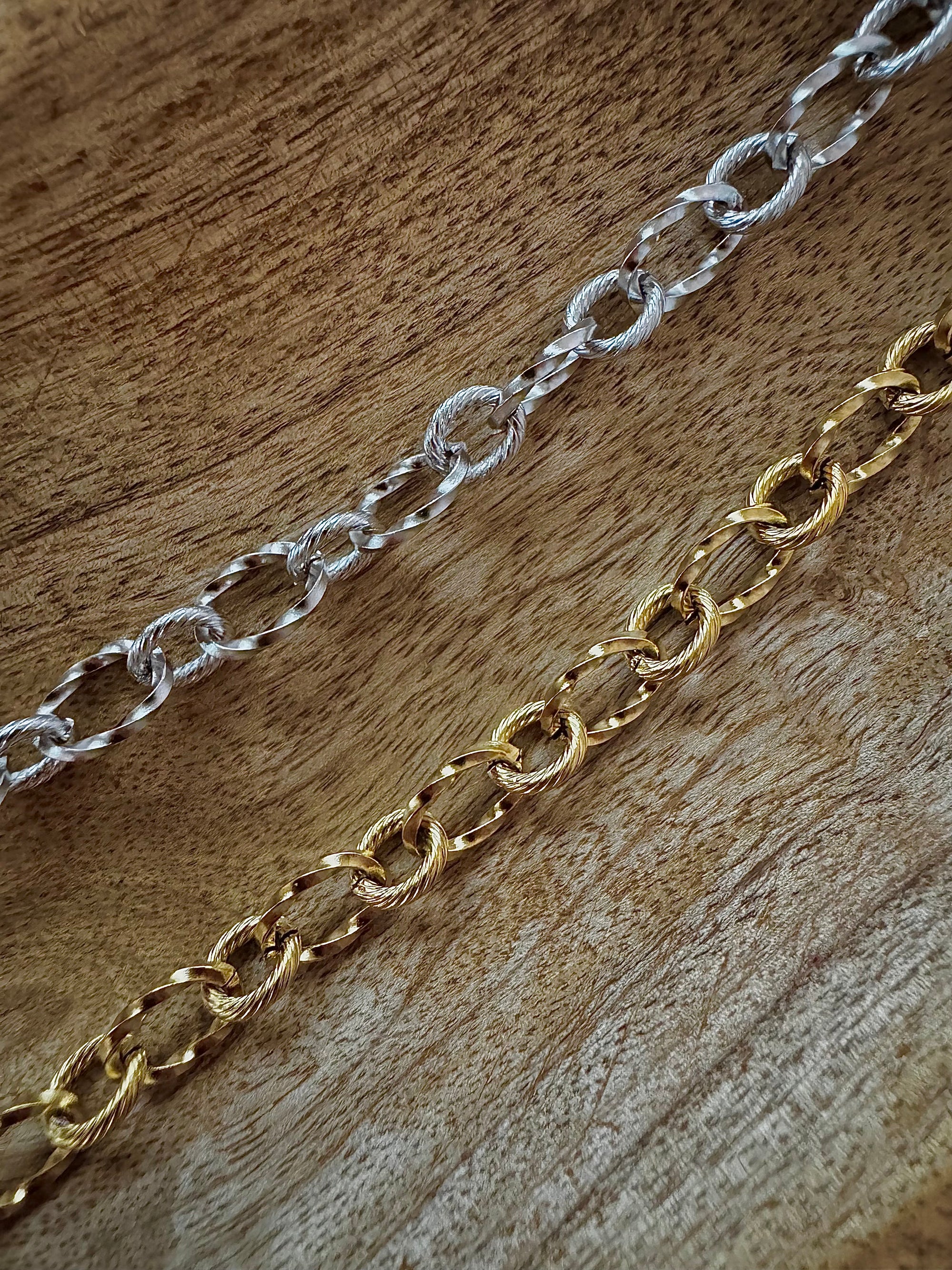 Chaîne pour Colliers Interchangeables (sans breloques)