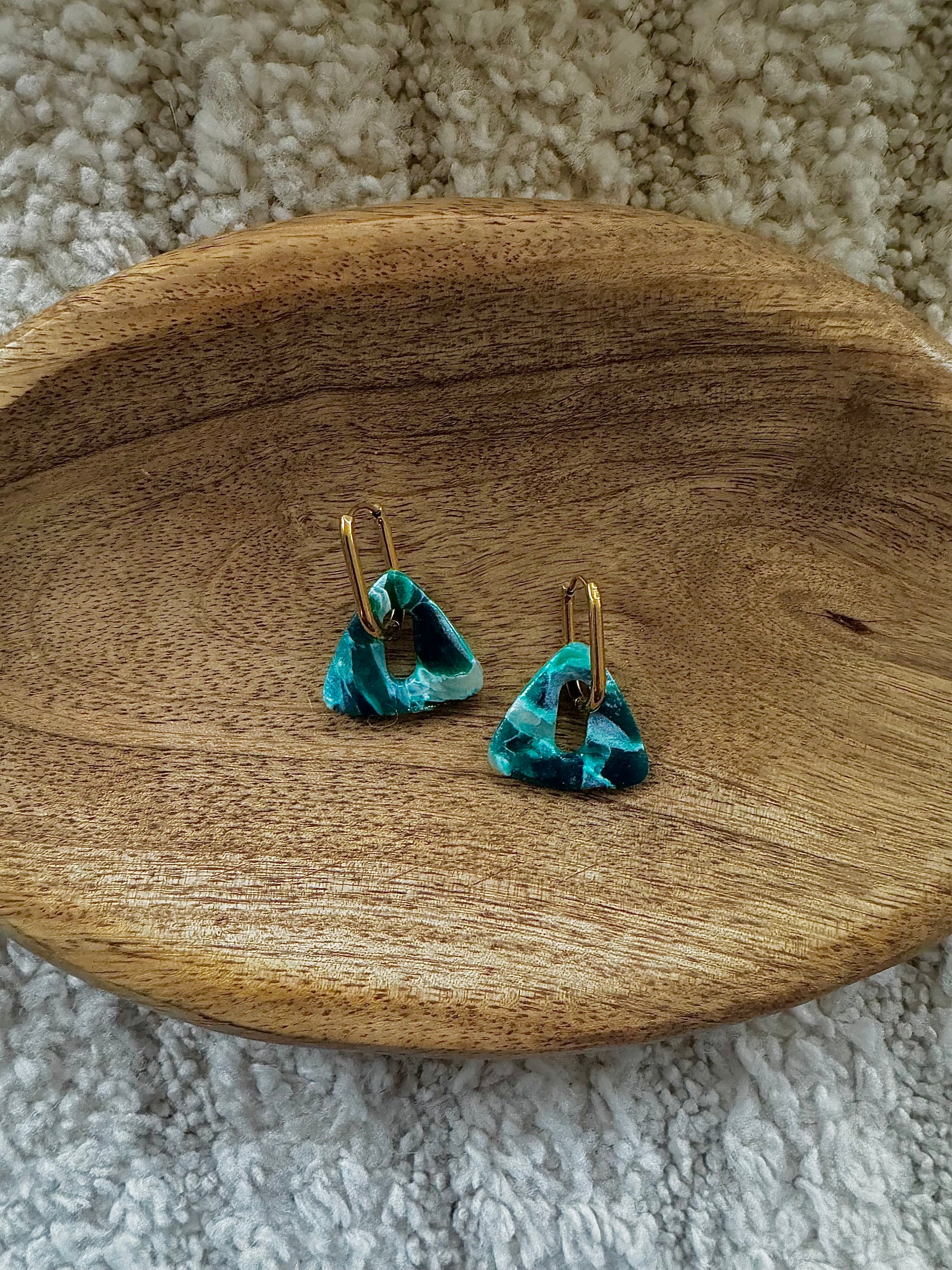 Pampilles - Émeraude (sans créoles)