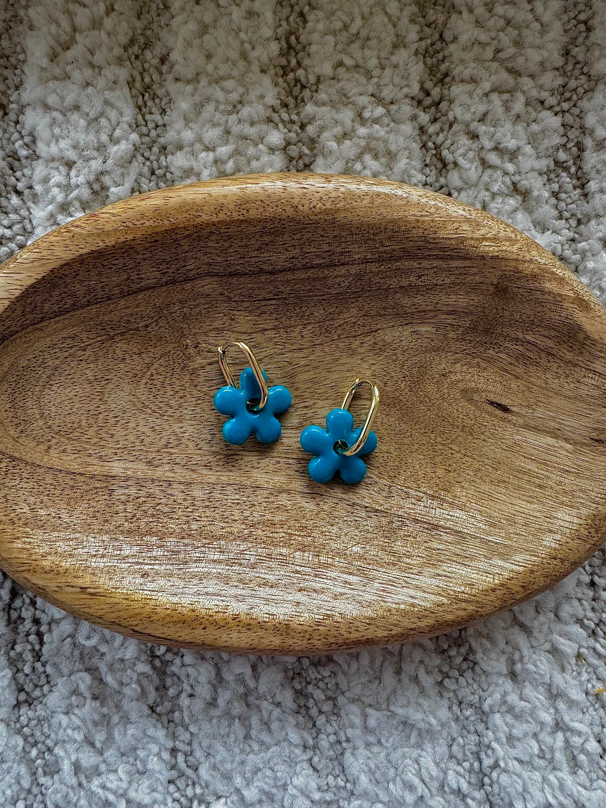 Pampilles - Bleu (sans créoles)