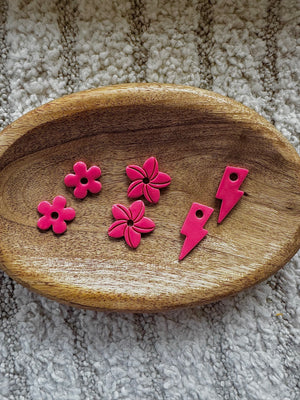 Pampilles - Rose (sans créoles)