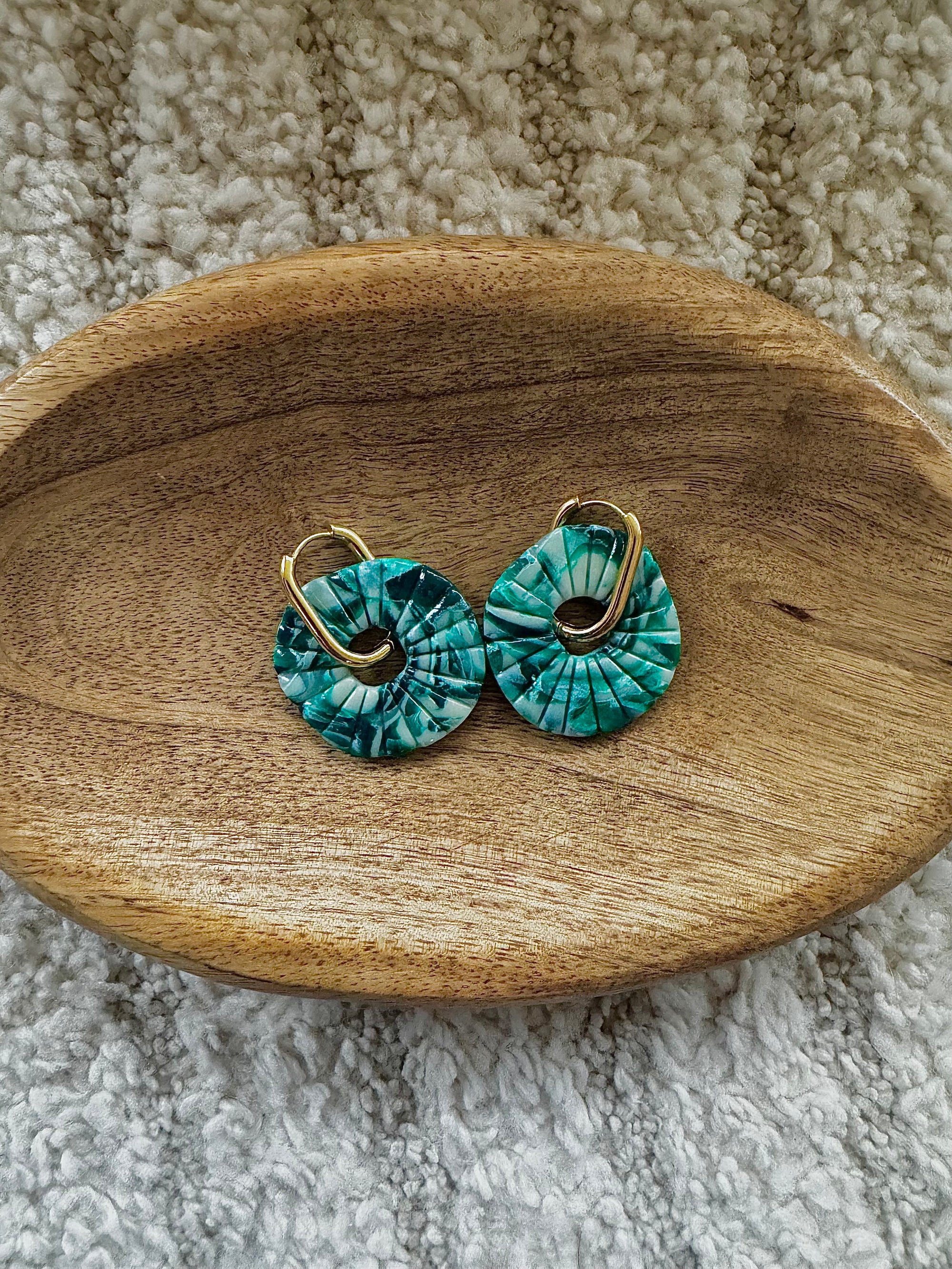 Pampilles - Émeraude (sans créoles)