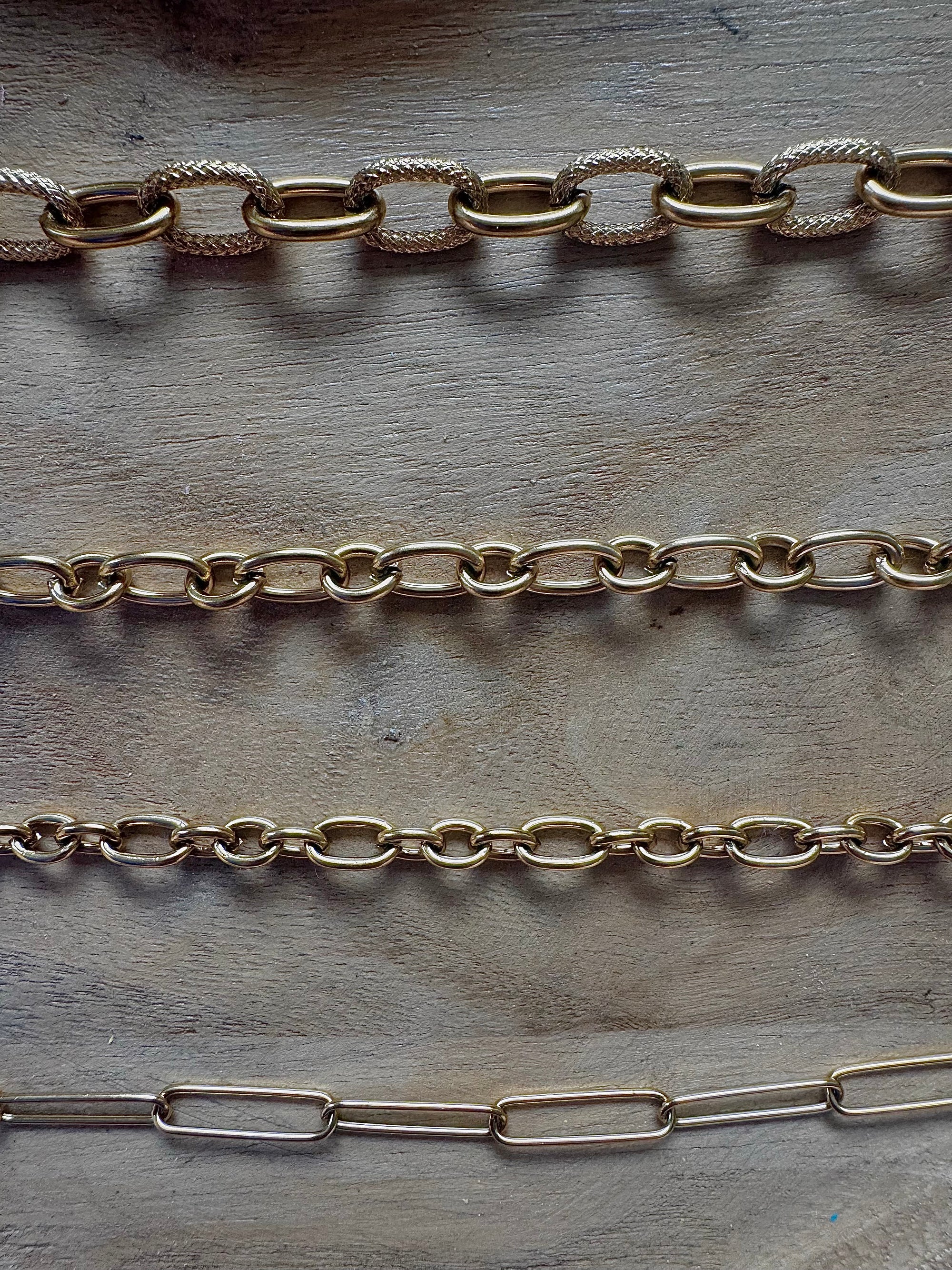 Chaîne personnalisable pour Colliers - Or