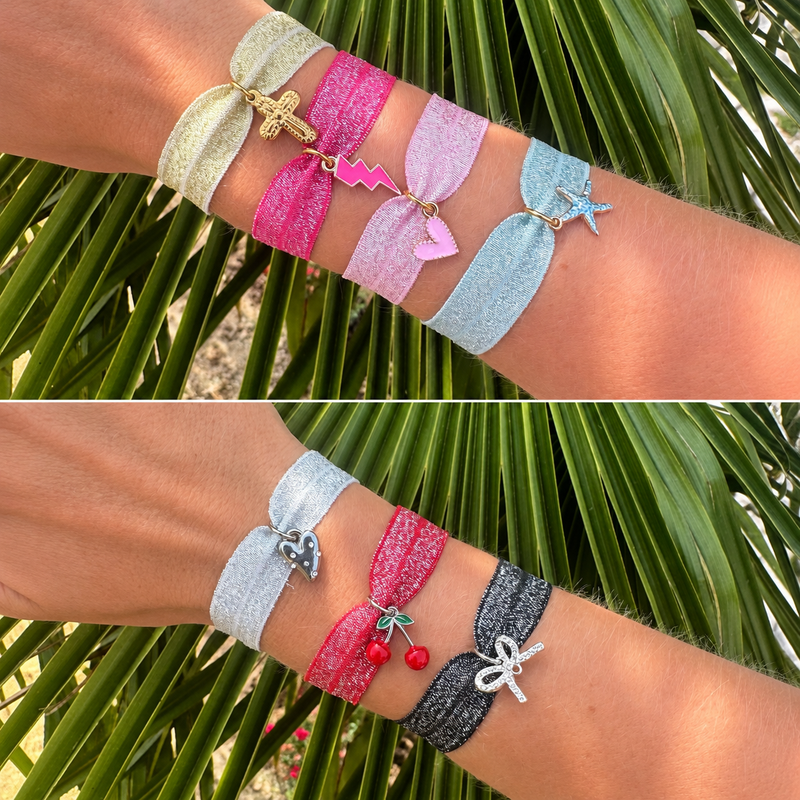 Bracelets élastiques avec charms