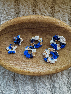 Pampilles - Bleu (sans créoles)