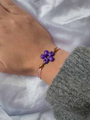 Pampille Bracelets Interchangeables - Violet (sans cordons)