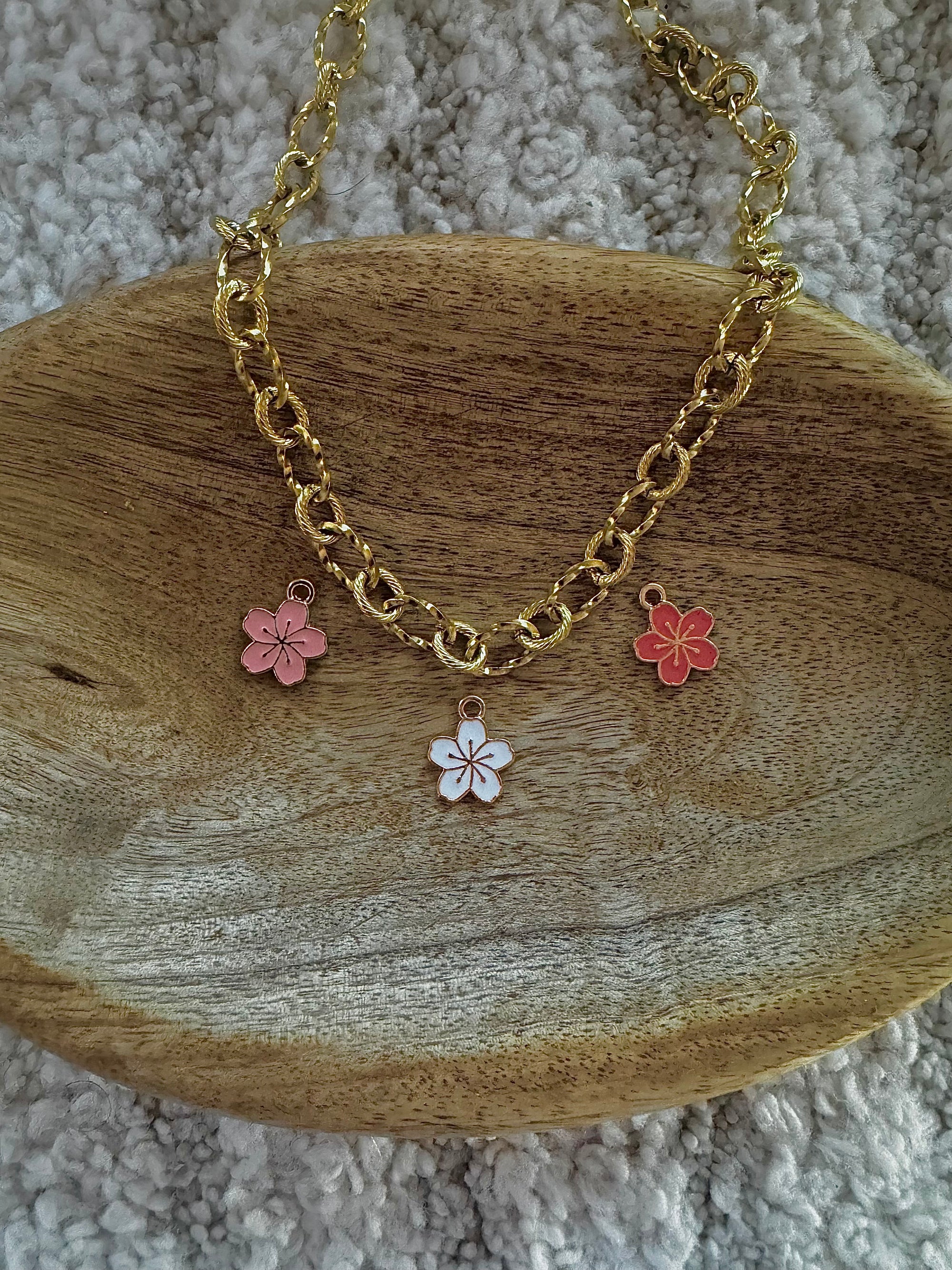 Breloques Interchangeables - Fleurs