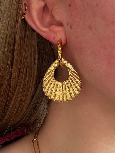 Pampilles Névaé - Or (sans créoles)