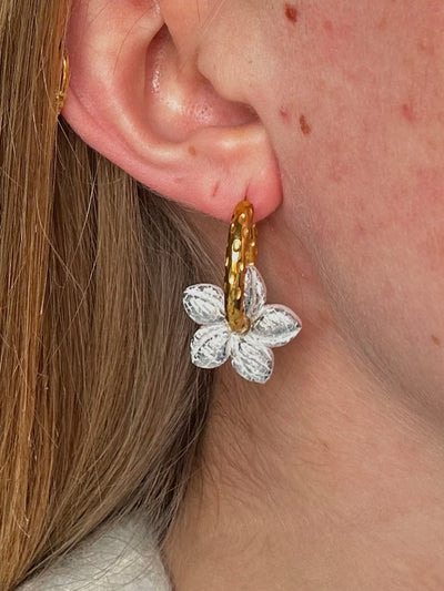 Pampilles Mini Vaiana - Argent (sans créoles)