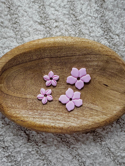 Pampilles - Rose pâle (sans créoles)