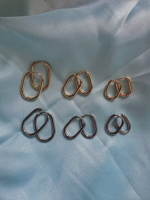 Boucles d'oreilles - Rectangles
