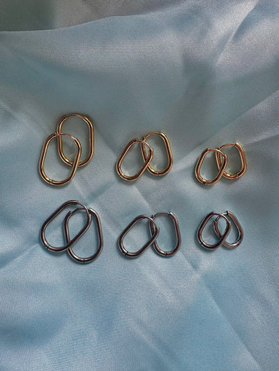 Boucles d'oreilles - Rectangles