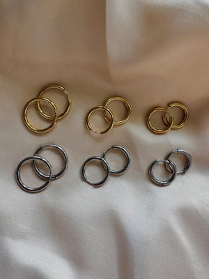Boucles d'oreilles - Rondes