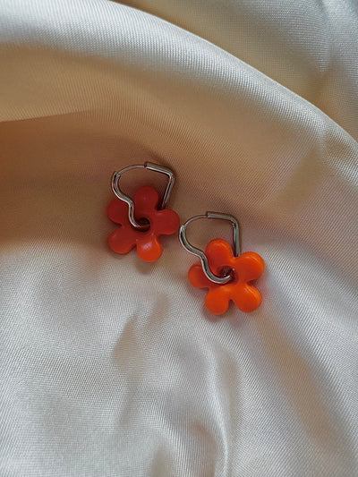Pampilles - Orange (sans créoles)