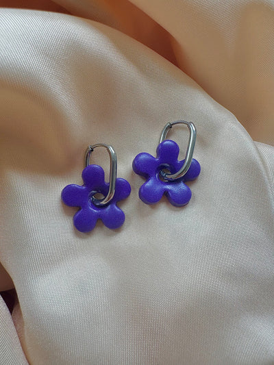 Pampilles - Violet (sans créoles)