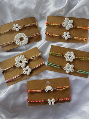 Cordons tressés pour bracelets Interchangeables - Base personnalisable (sans pampilles)