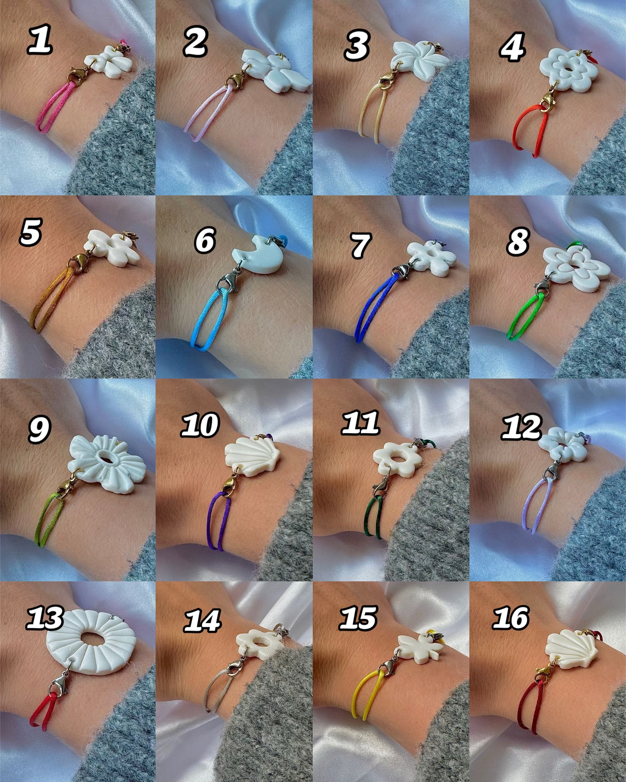Cordons pour Bracelets Interchangeables - Base personnalisable (sans pampilles)