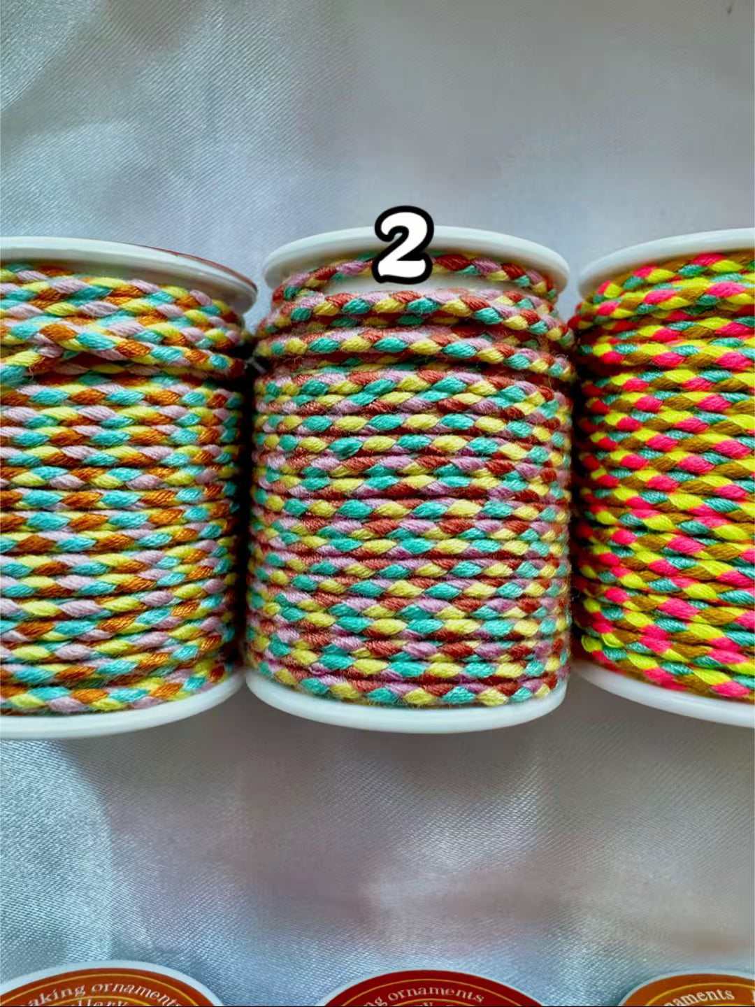 Cordons tressés pour Colliers Interchangeables - Base Personnalisable (sans breloques)