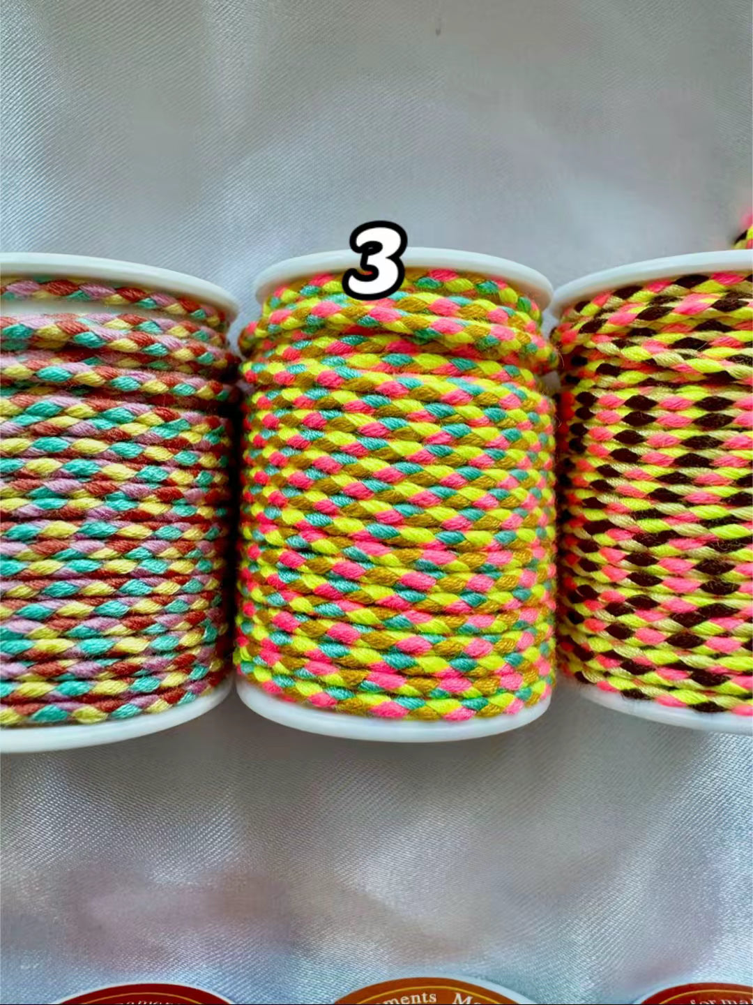 Cordons tressés pour Colliers Interchangeables - Base Personnalisable (sans breloques)